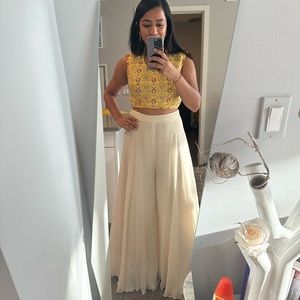 Indian fushion palazzo pants w/ 2 tops